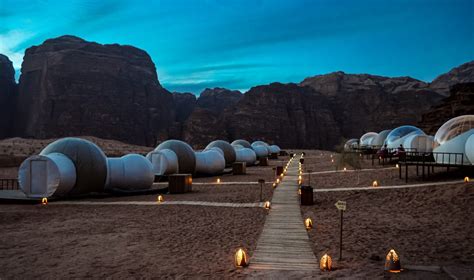 Jordanian desert magic camp